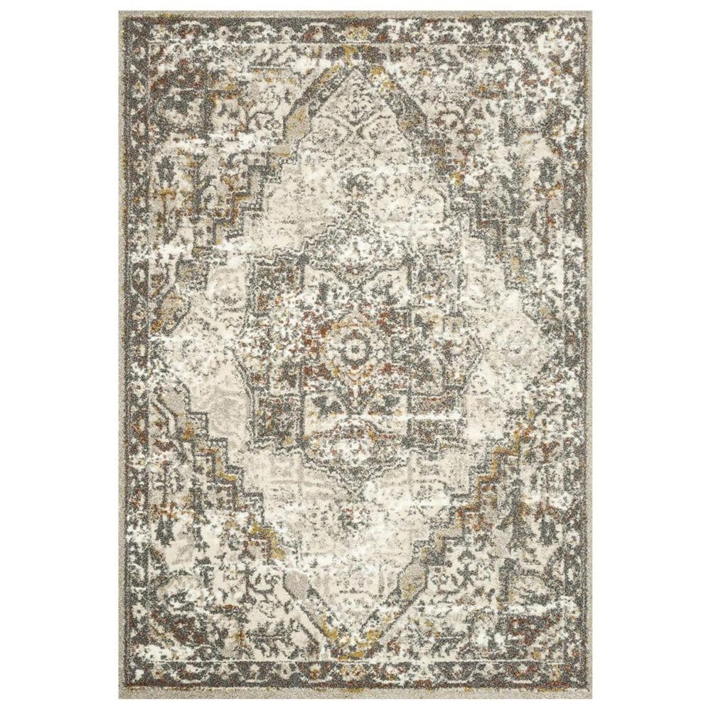 Loloi Landscape LAN-01 8"10" x 12"7" Sand and Graphite Area Rug, , large