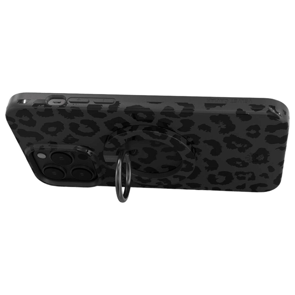 Velvet Caviar MagSafe Grip Ring in Black Leopard, , large