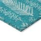 Dalyn Rug Company Wonderland WN21 2"3" x 7"6" Teal Indoor/Outdoor Runner, , large