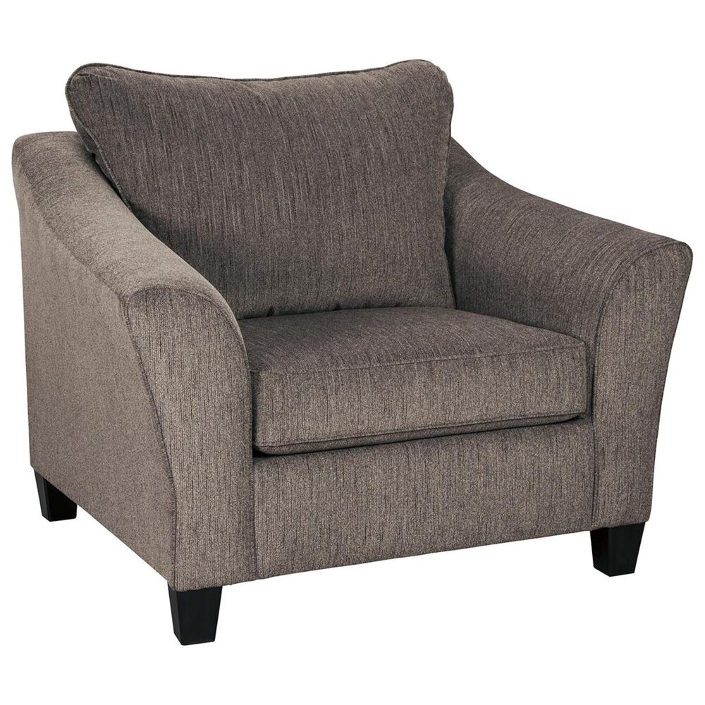 Signature Design by Ashley Nemoli Chair and a Half in Slate, , large