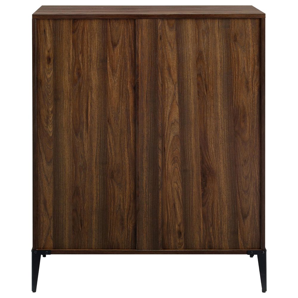 Walker Edison Elroy 4-Drawer Chest in Dark Walnut, , large