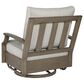 Ashley Rainier Ranch Swivel Glider Chair in Brown, , large