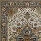 Oriental Weavers Aberdeen Medallion 7"10" x 10"10" Ivory and Blue Area Rug, , large