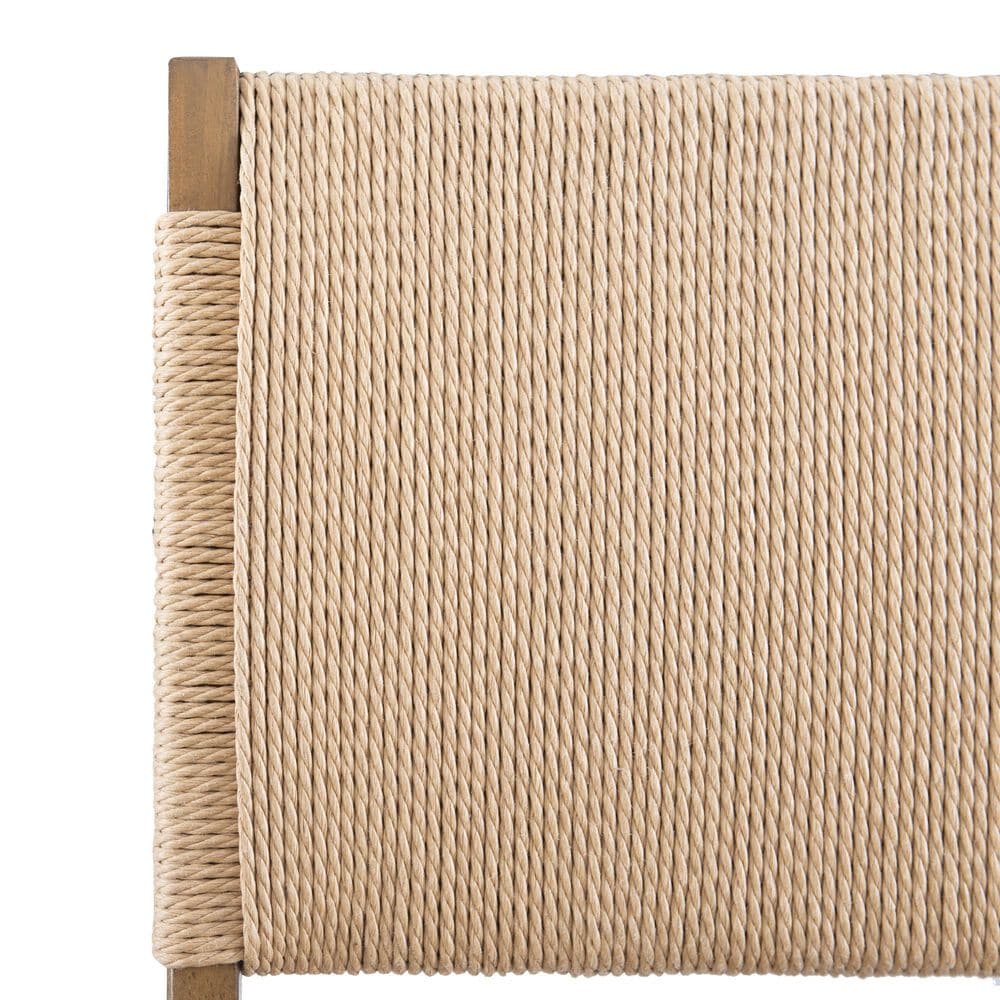 Linon Home Decor Norway Folding Chair in Natural, , large