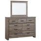 Ashley Zelen 3-Piece Queen Bedroom Set in Warm Gray, , large