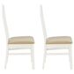 Linon Home Decor Jesper Side Chair in White (Set of 2), , large