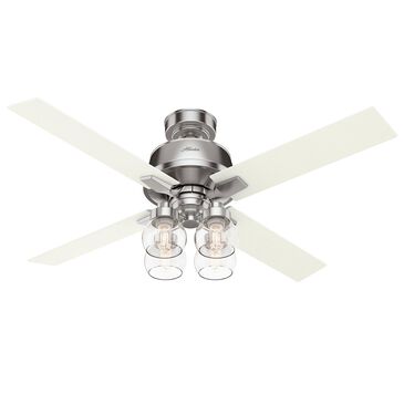 Hunter Vivien 52" Indoor Ceiling Fan in Brushed Nickel, , large