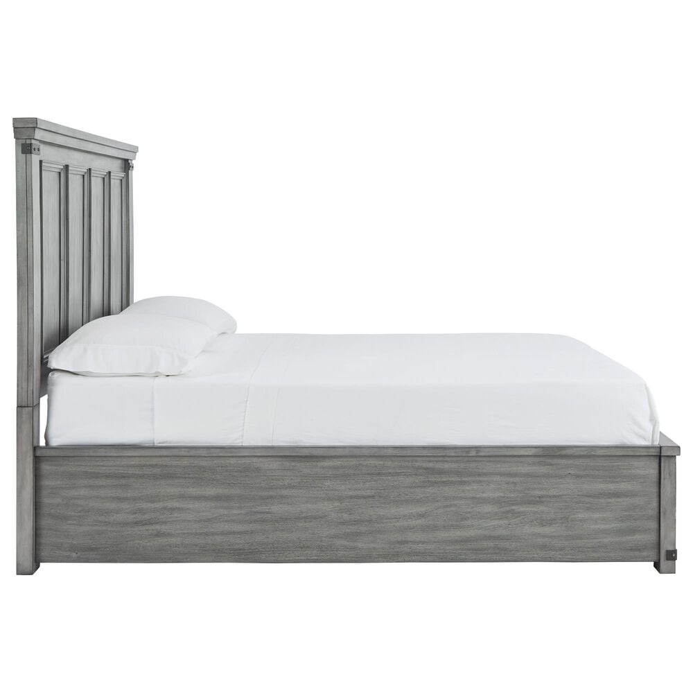 Ashley Russelyn King Storage Bed in Gray, , large