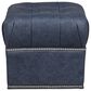 Smith Brothers 2000 Series Small Square Ottoman in Blue, , large