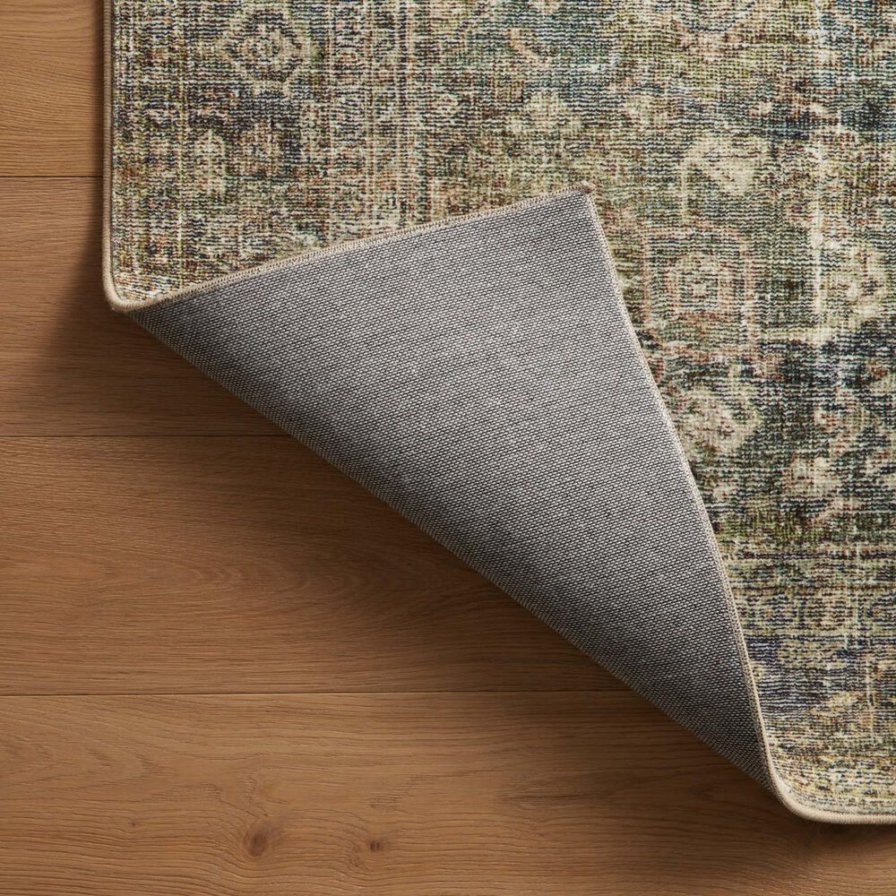 Amber Lewis x Loloi Morgan 7&#39;3&quot; x 9&#39;3&quot; Spice and Lagoon Area Rug, , large