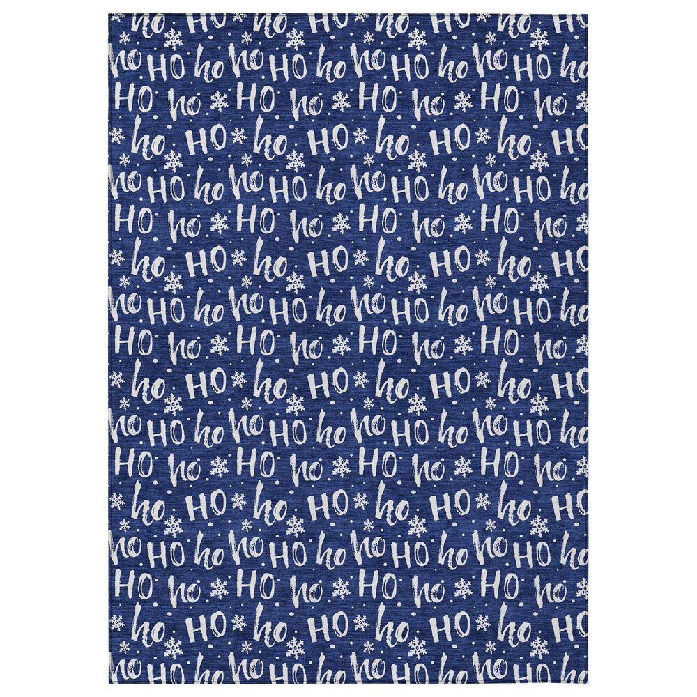 Dalyn Rug Company Wonderland WN22 3" x 5" Navy Indoor/Outdoor Area Rug, , large