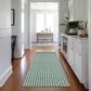 Dalyn Rug Company Hinton 2"3" x 12" Green Indoor/Outdoor Runner, , large