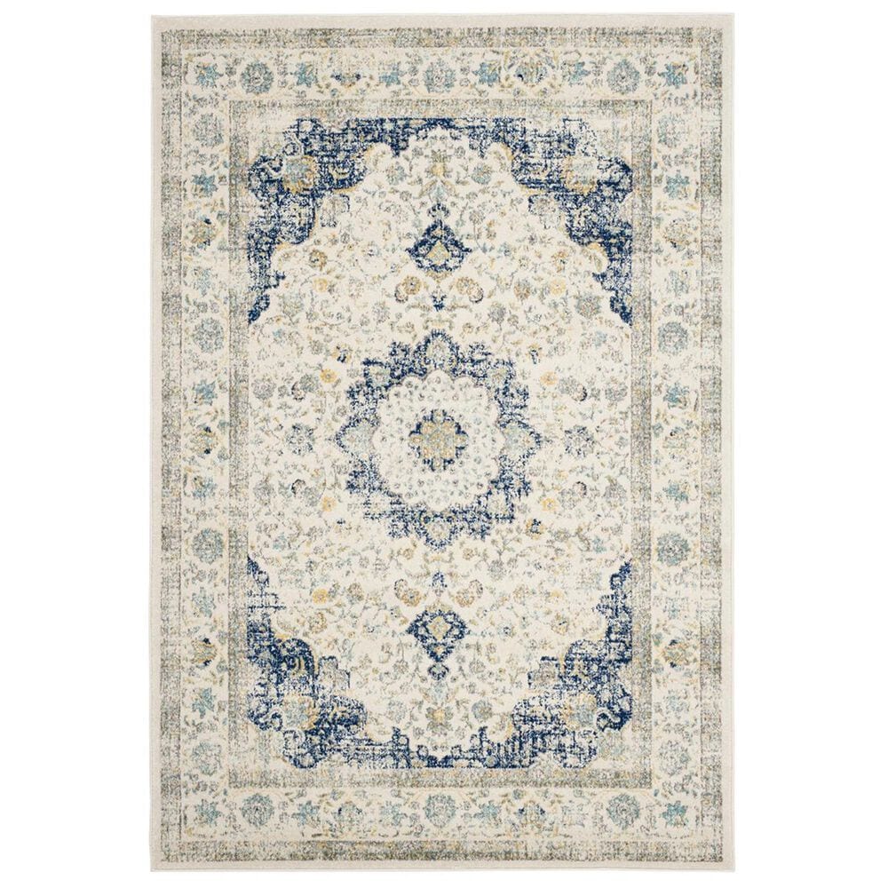 Safavieh Evoke EVK220C-4 4&#39; x 6&#39; Ivory/Blue Area Rug, , large