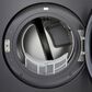 LG 5.8 Cu. Ft. Smart Front Load Washer and 9 Cu. Ft. Smart Electric Gas Laundry Pair in Brushed Black Steel, , large