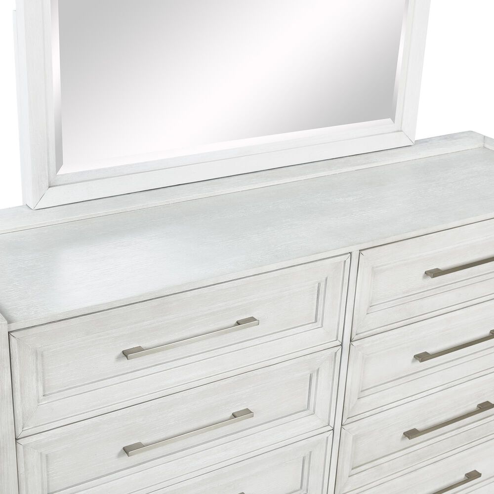 Sasha Lee 5-Piece King Storage Bedroom Set in Brushed White, , large