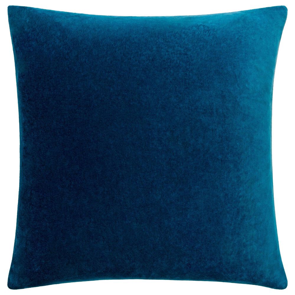 Surya 20" Square Throw Pillow in Marine Blue, , large
