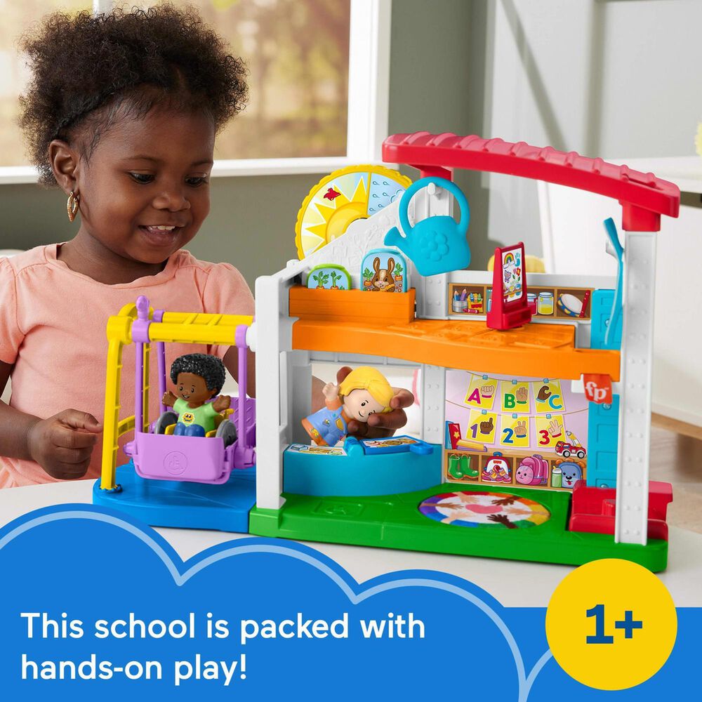 Fisher Price Play for All School Toddler Set with Figures and Accessories, , large