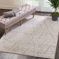 Nourison Ocean OCP02 8"6" x 11"6" Stone Area Rug, , large
