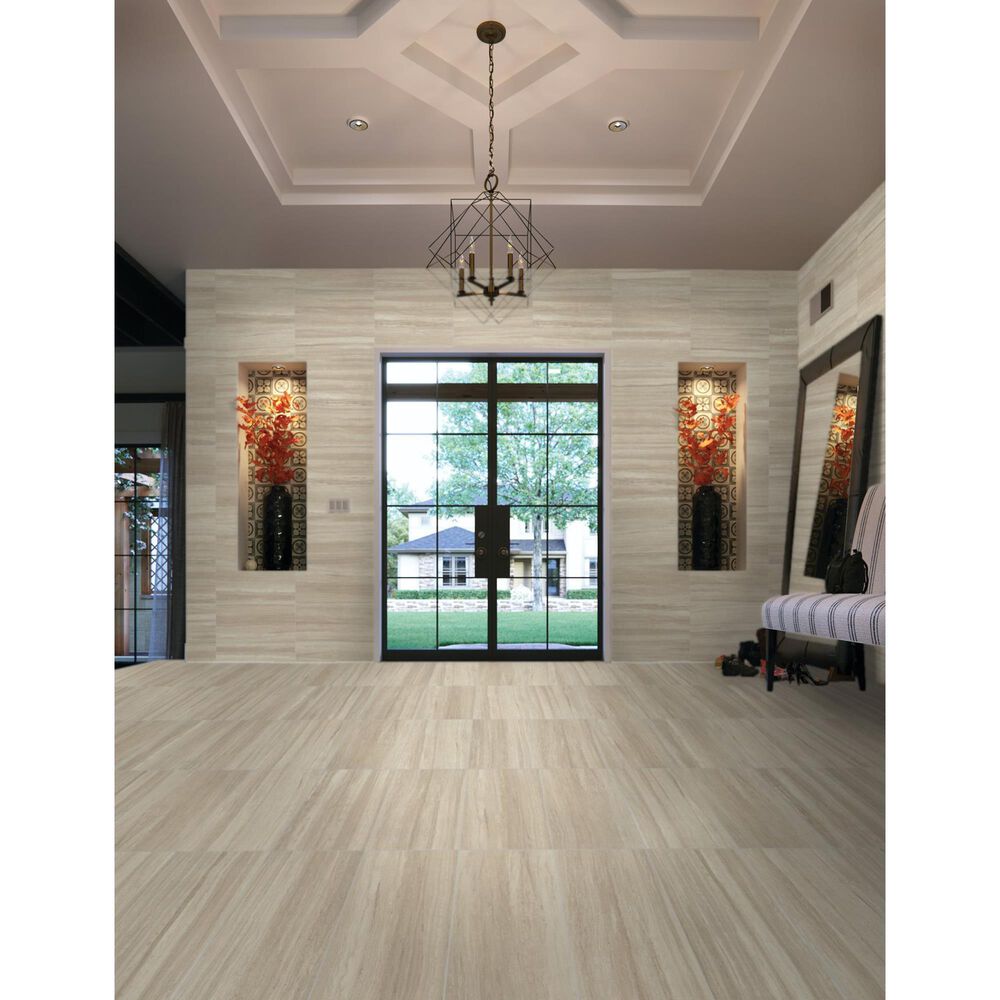 Dal-Tile Articulo 12&quot; x 24&quot; Porcelain Tile in Feature Beige, , large
