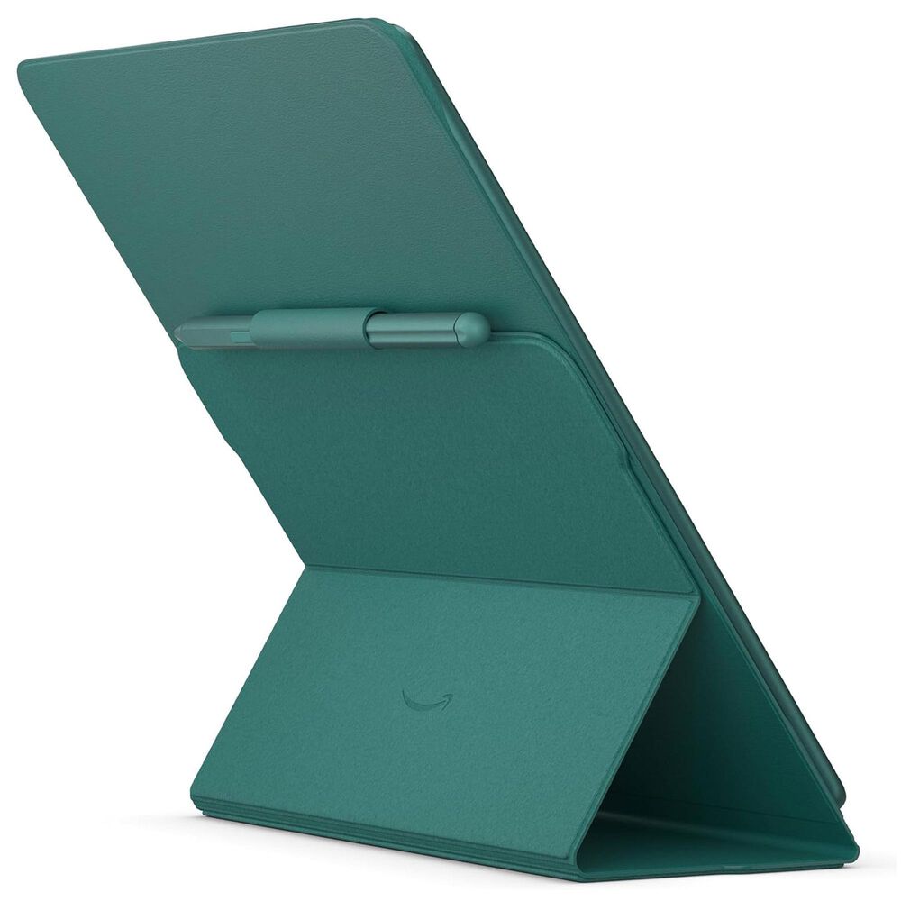 Amazon Plant-Based Leather Folio Cover with Magnetic Attach in Jade, , large