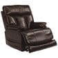 Flexsteel Clive Big and Tall Leather Power Recliner with Power Headrest and Lumbar in Brown, , large