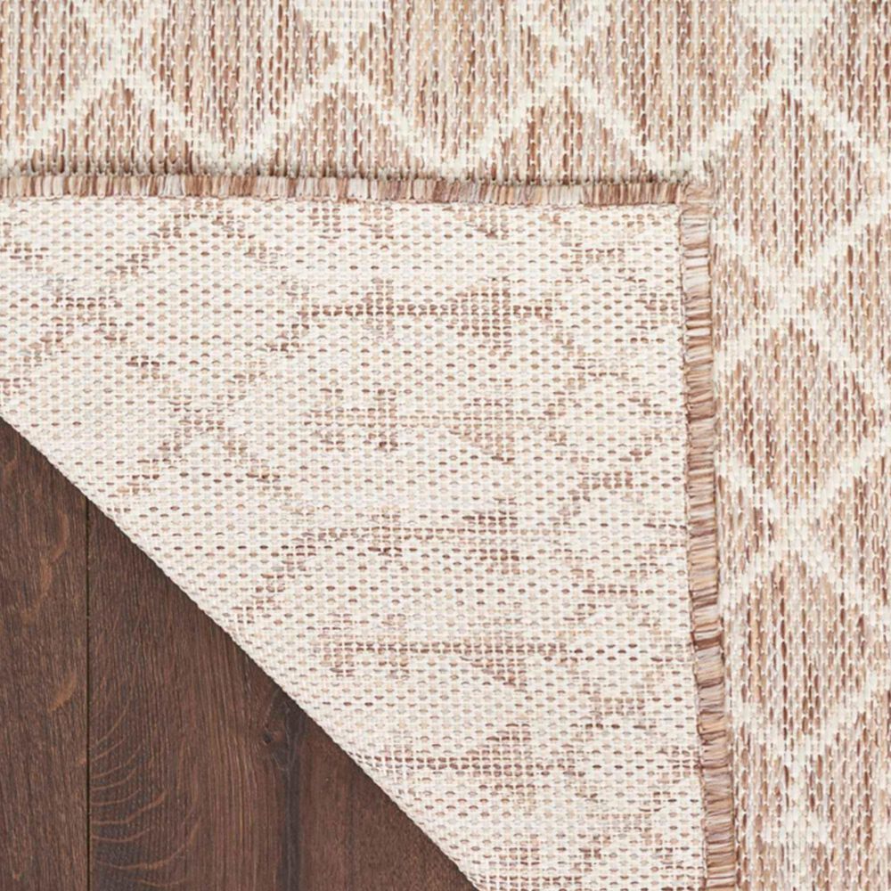 Nourison Positano Southwestern Beige 5&#39; x 7&#39; Indoor/Outdoor Area Rug, , large