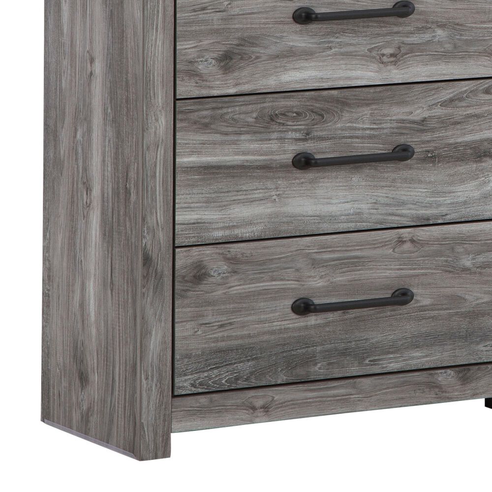 Ashley Bronyan 6-Drawer Dresser and Mirror in Dark Gray, , large