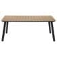 Hearth and Haven 7-Piece Outdoor Rectangular Dining Set with Beige Cushion in Black, , large
