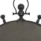 Maple and Jade 39" Wall Clock in Distressed Black and Taupe, , large