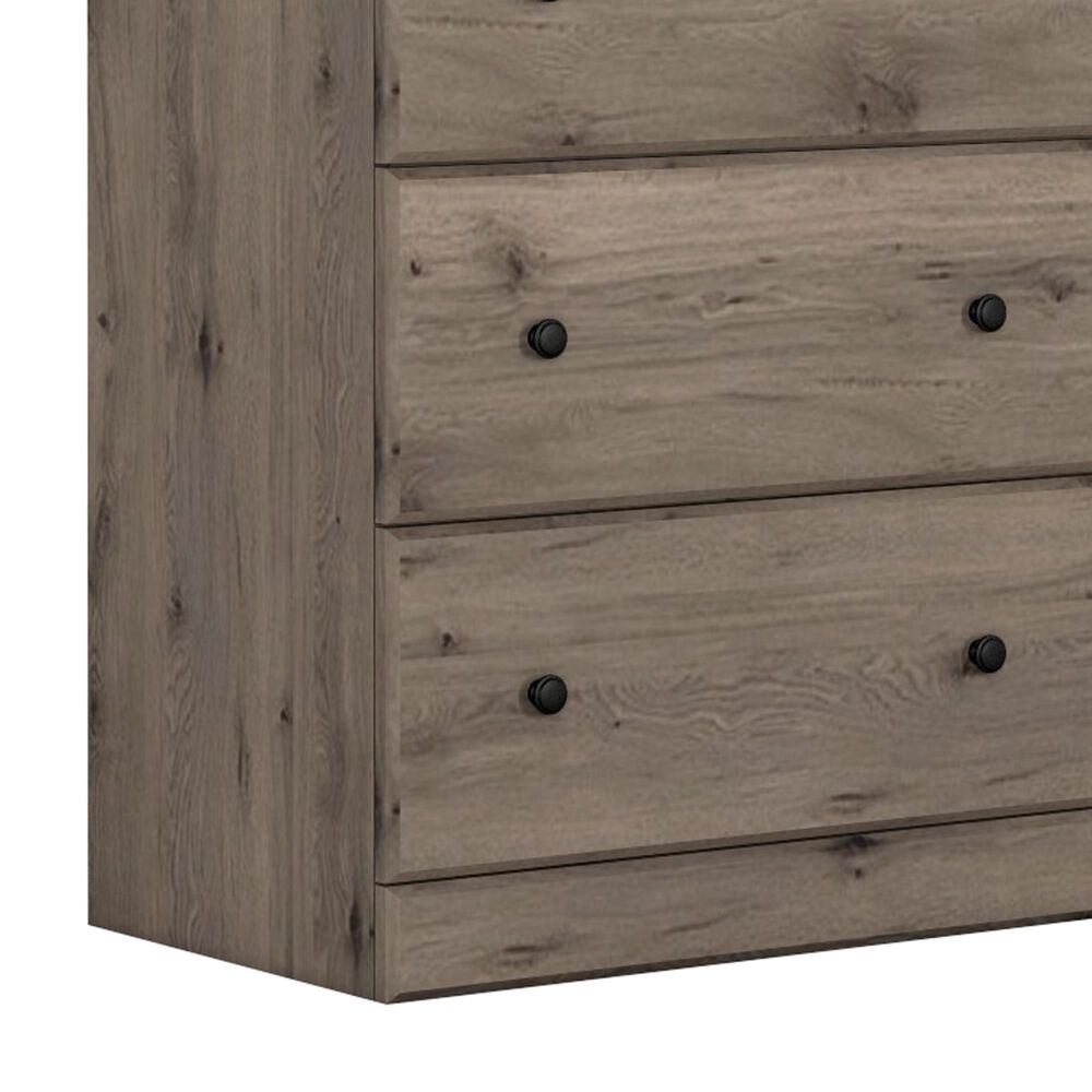 Lemoore Essentials 26" 4-Drawer Chest in Weathered Gray Ash, , large