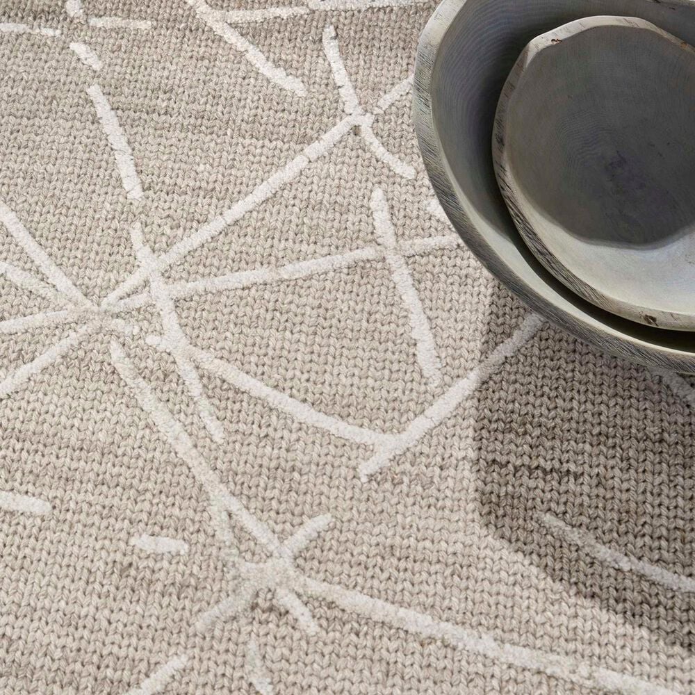 Nourison Wander 9&#39;9&quot; x 13&#39;9&quot; Taupe Area Rug, , large
