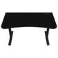 Arozzi Arena Medium Gaming Desk in Pure Black, , large