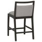 Linon Home Decor Skylar Counter Stool in Grey, , large