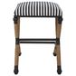 Uttermost Braddock Counter Stool in Navy and Cream, , large