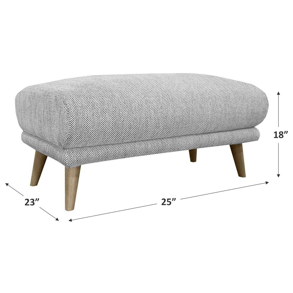 37B Charles Ottoman in Fancy Gray, , large