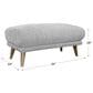 37B Charles Ottoman in Fancy Gray, , large