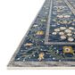 Rifle Paper Co. x Loloi Kismet Arabesque Navy 7"10" x 10"10" Area Rug, , large