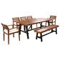 Hearth and Haven 7-Piece Outdoor Dining Set in Nature, , large