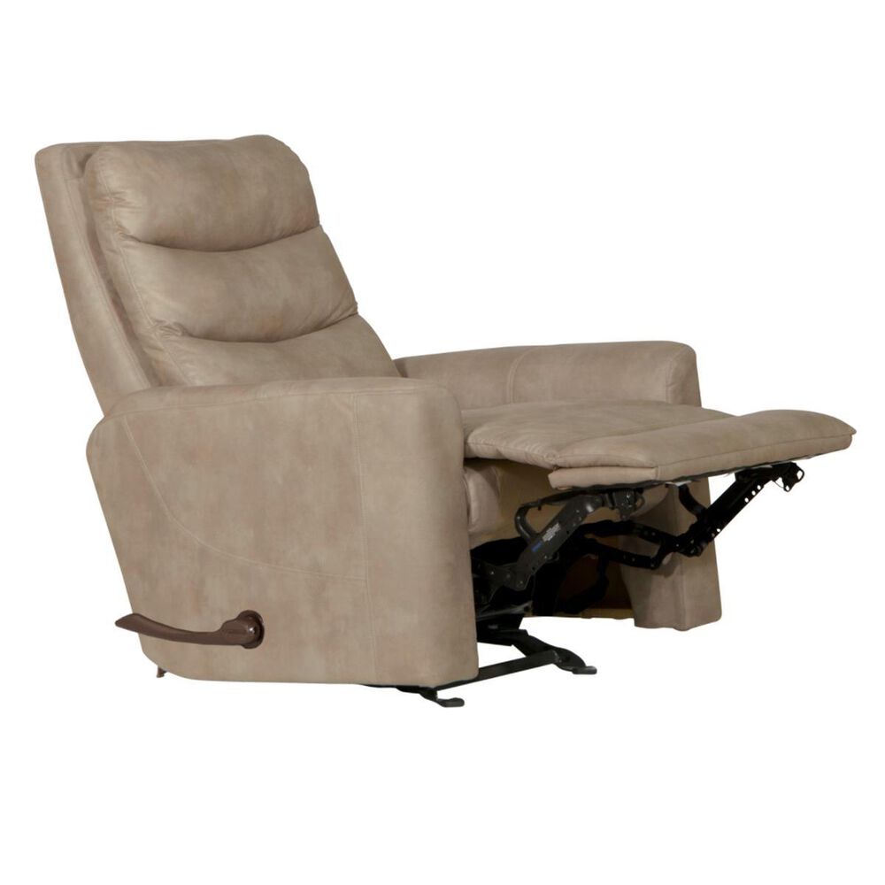Catnapper Gill Glider Recliner in Putty, , large