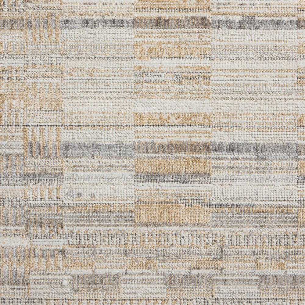 Loloi Roxie Granite and Gold 2'7" x 15' Runner, , large