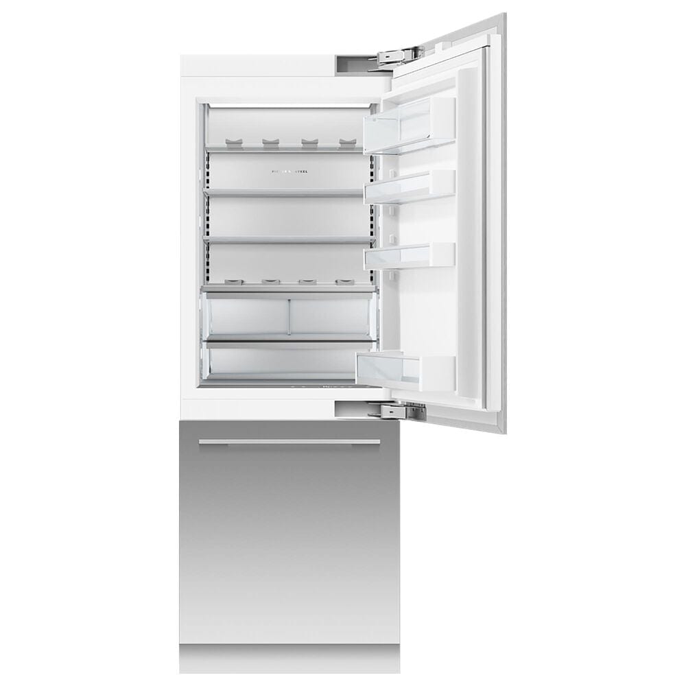 Fisher &amp; Paykel 30&quot; Integrated Bottom Mount Column Door Panel Right Hinge in Stainless Steel, , large
