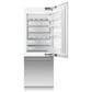 Fisher & Paykel 30" Integrated Bottom Mount Column Door Panel Right Hinge in Stainless Steel, , large