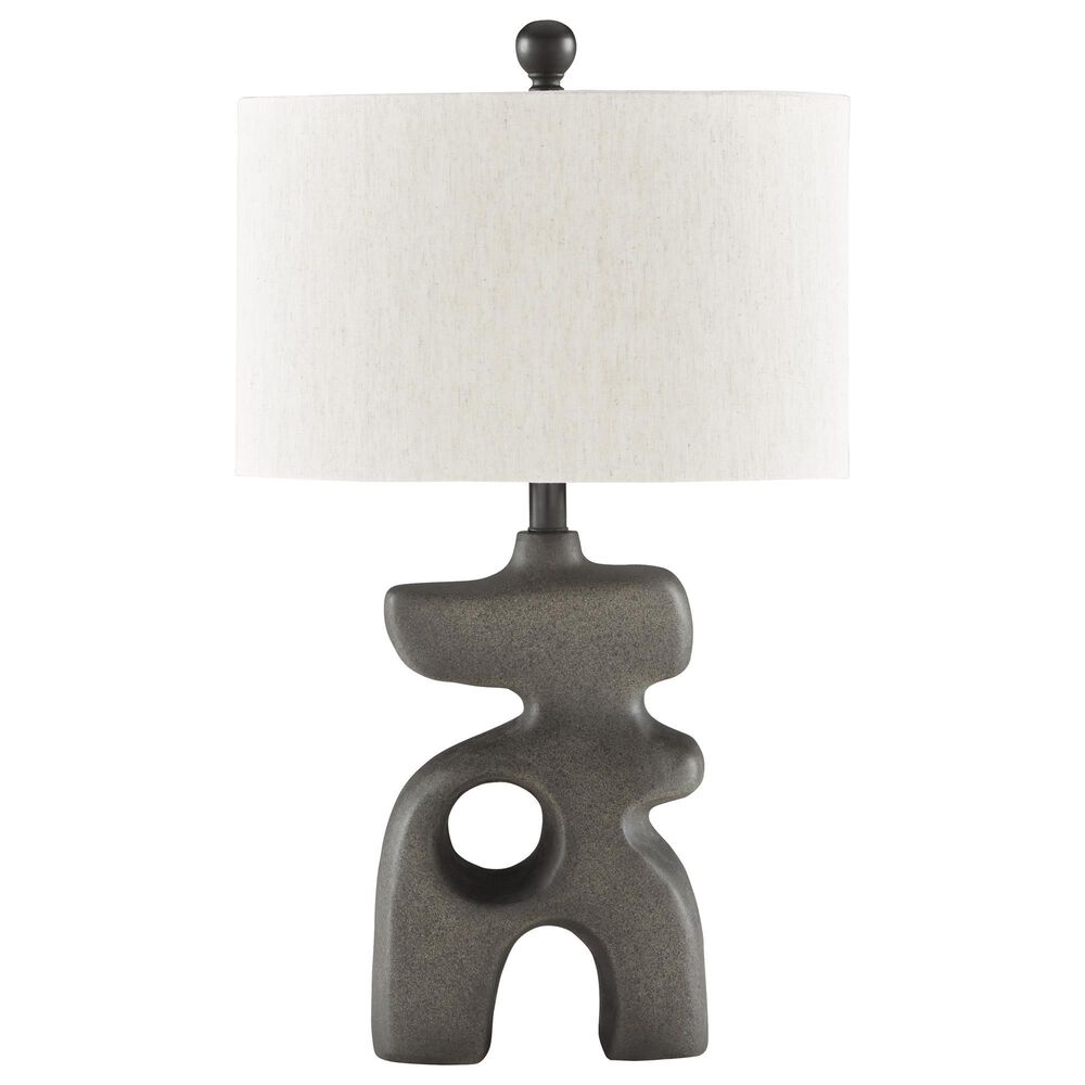 Ashley Danacy Table Lamp in Distressed Black, , large