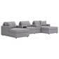Ashley Modmax 5-Piece Sectional with Audio System and Storage Console in Granite, , large