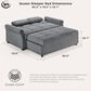 Lifestyle Solutions Hampton Queen Convertible Sofa in Grey, , large