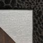 Nourison Desire Charcoal and Silver 2"3" x 7"6" Runner, , large