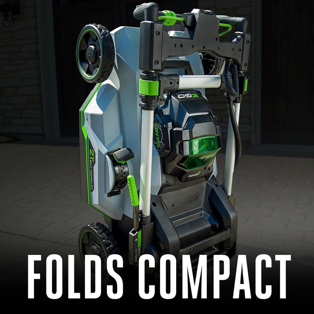 EGO Power+ 21" Select Cut Self Propelled Lawn Mower, includes 7.5ah Battery, Rapid Charger and POWER+ 5.0 Amp Hour Battery with Fuel Gauge, , large