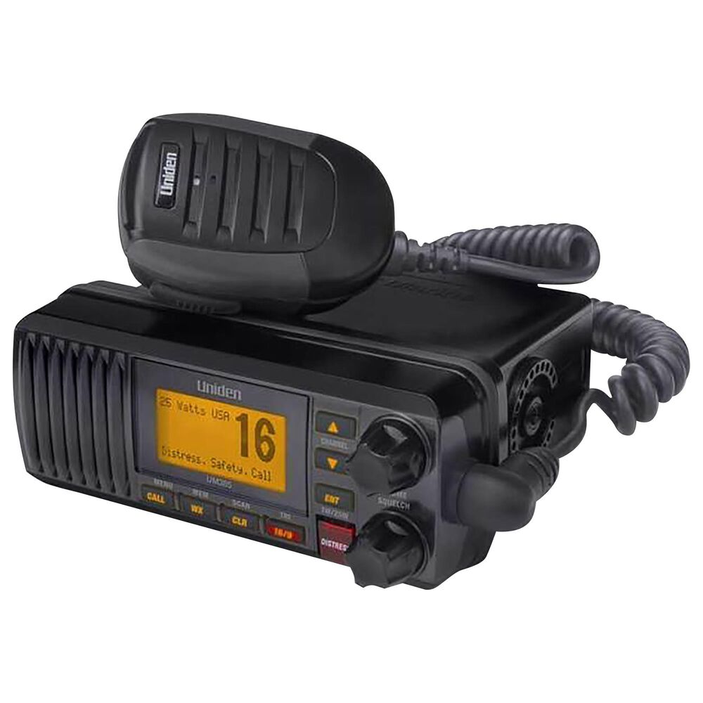 Uniden Marine Radio 25W Fixed Mount Dsc Black, , large