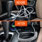 Ventev Chargesync Helix Coiled Usb A To Usb C Cable - Heather Gray, , large