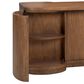 Riva Ridge Caden 3-Piece Executive Desk with Bookcase and File Cabinet Set in Spiced Caramel, , large